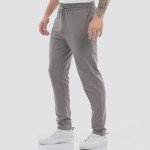 Men Solid Mid-Rise Cotton Track Pants