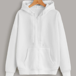 Men Full Sleeve Solid Hooded Sweatshirt